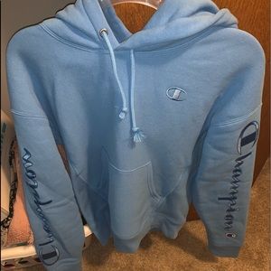 urban outfitters blue hoodie